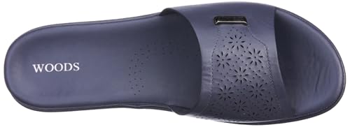 Woodland Women's Navy Slipper - Image 5