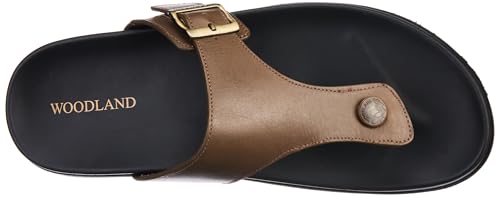 Woodland Men's Khaki Nubuk Slippers - Image 5