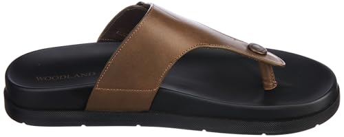 Woodland Men's Khaki Nubuk Slippers - Image 3