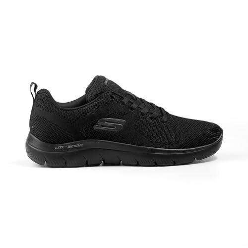 Skechers Men's Summits Sneaker - Black - Image 2