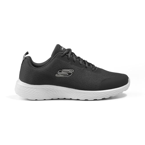 Skechers Men's Black/White Running Shoe - Image 2