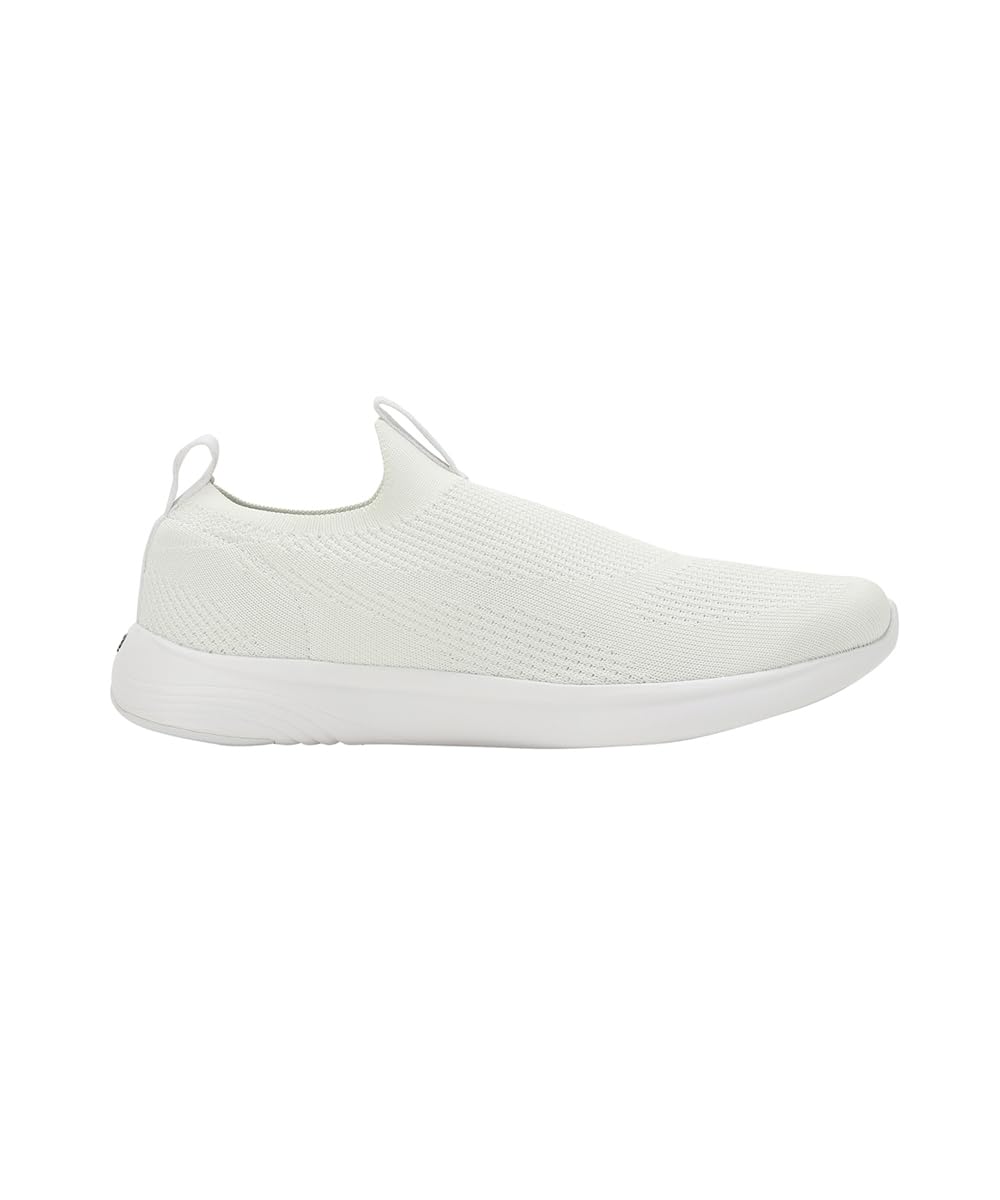 Puma Mens Softride Clean V2 - White Silver Running Shoe - Image 3
