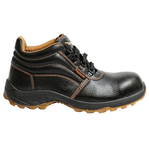 HILLSON Men's Safety Shoes - Black Steel Toe - Image 2