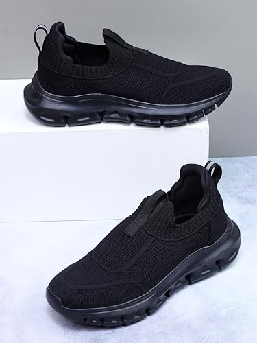 ATHCO Men's Drift Black Walking Shoes - Image 2