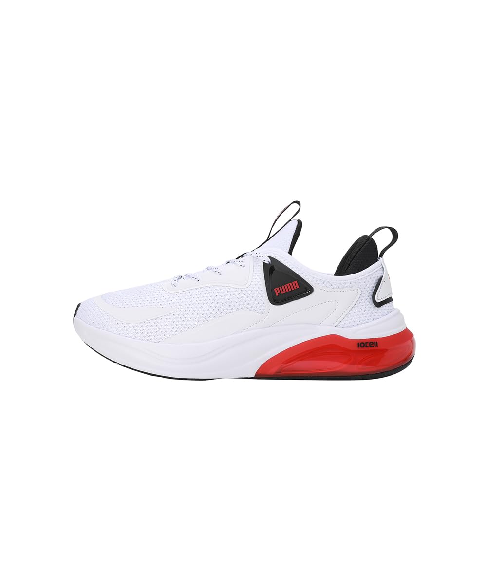 Puma Cell Thrill White Black Running Shoe - Image 3