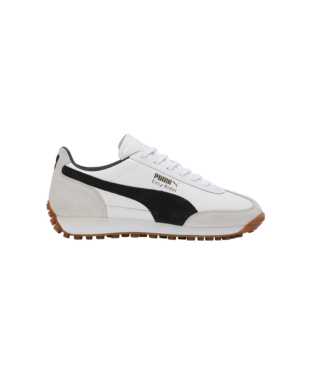 Puma Easy Rider Mix Sneaker - White Black Unisex - Image 4