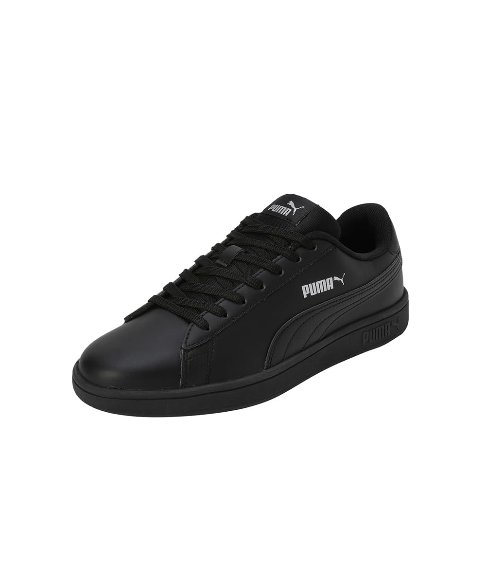 Puma Smashic Sneaker - Black Matte Silver Unisex