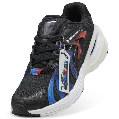 Puma BMW MMS Inverse Sneaker - Black-Cool Cobalt - Image 4