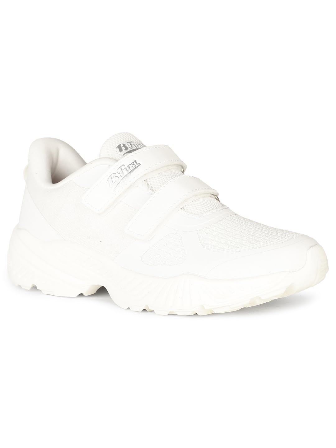 Bata Unisex Velcro School Shoes - White - Image 2