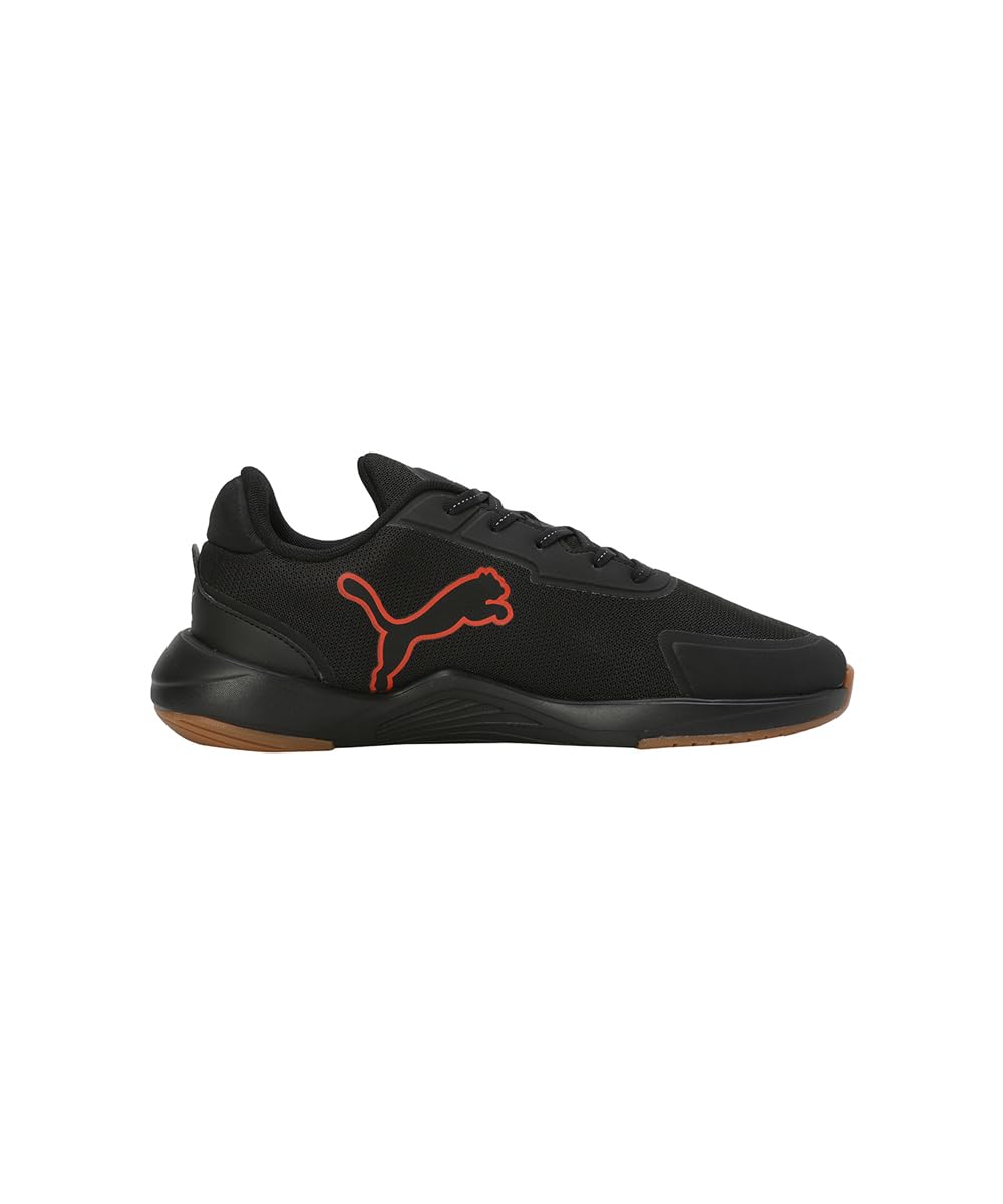 Puma Mens SwiftPulse Trainer - Black Red Gum - Image 3