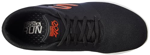 Skechers Men's Go Run 400 - Black/Orange - Image 4