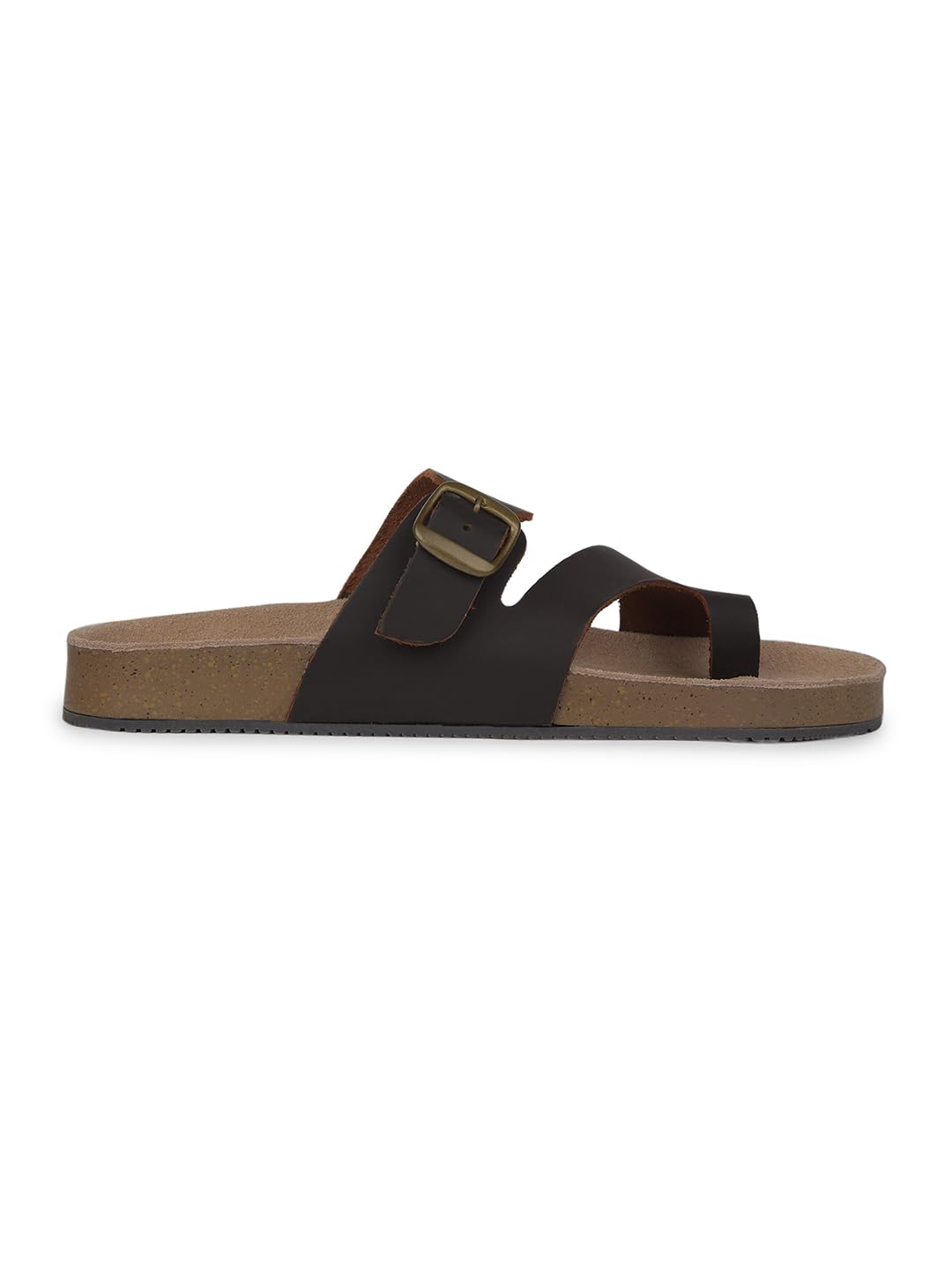 Bata Men's Slip-on Sandal - Dark Brown - Image 2