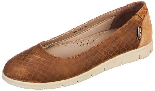 Woodland Women's Camel Nubuk Bally
