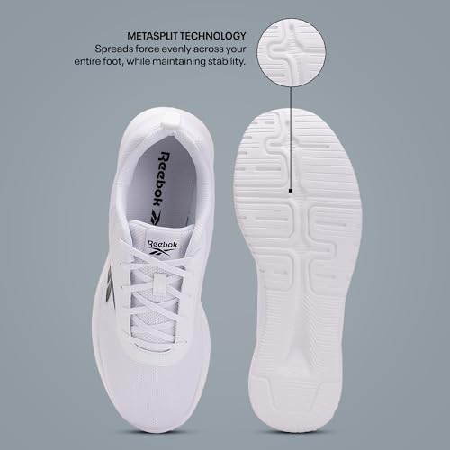 Reebok Men's Advent TR White Running Shoe - Image 3