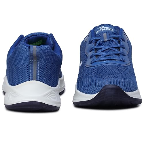 ATHCO Men's Akron Teal Blue Running Shoes - Image 4