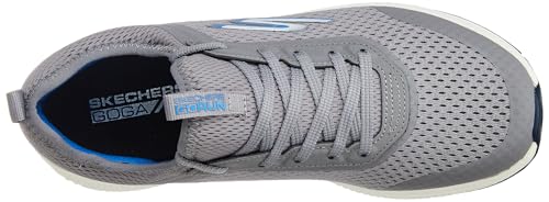 Skechers Men's GO Run CONSISTENT - Gray/Blue - Image 4