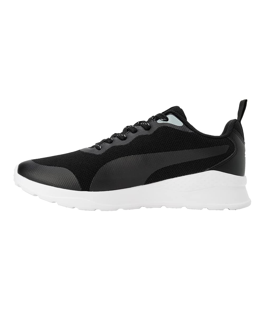 Puma Mens Drivate Sneaker - Black White - Image 2