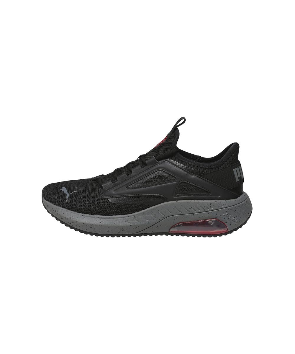 Puma X-Cell Ayro Black-Cool Dark Gray Running Shoe for Men - Image 2