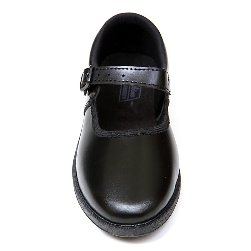 Liberty Girls Black School Shoes - Image 4