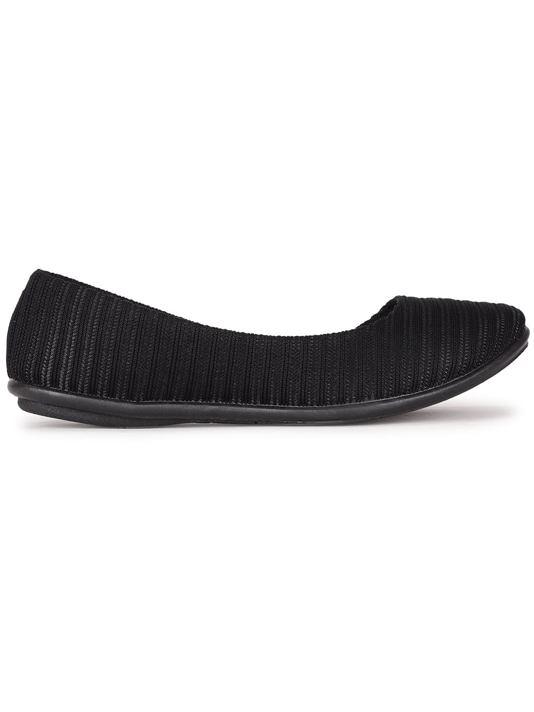 Bata Women's Slip-on Ballet Flat - Black - Image 3