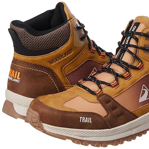 Woodland Men's Camel MESH Sports Shoes - Image 3