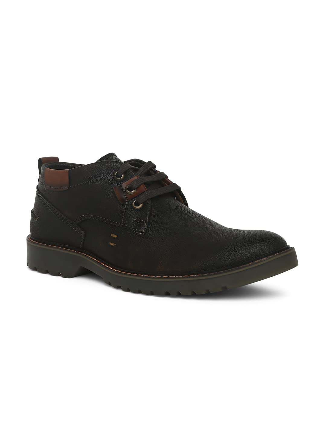Buckaroo Jaripeo Delmar Brown Vegan Synthetic Shoes for Men