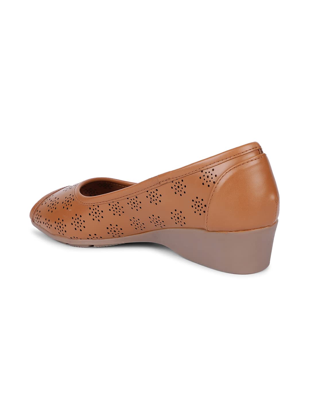 Bata Women's Wedge Heel Mules - Brown - Image 2