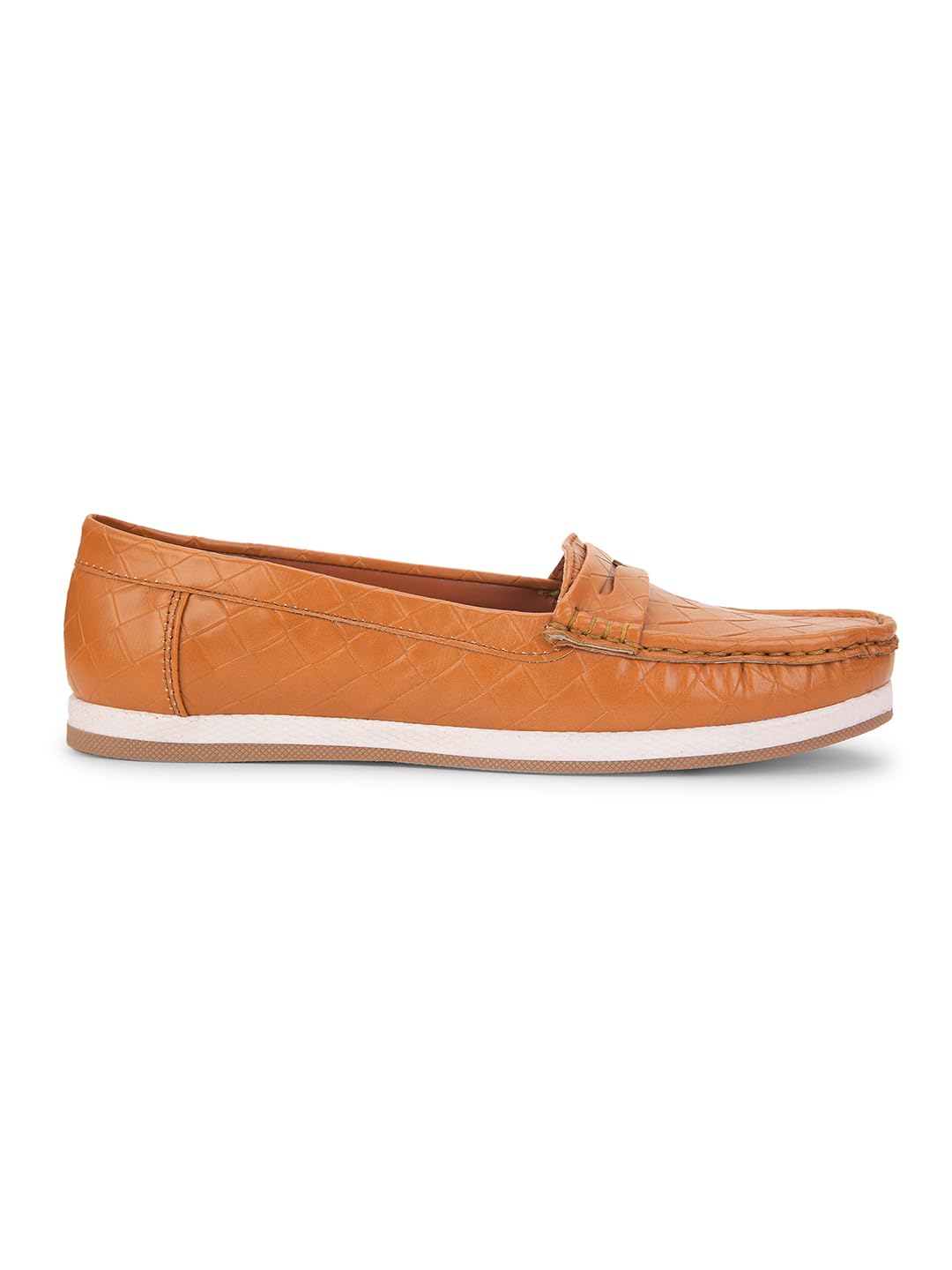Bata Women's Tan Slip-on Loafer - Image 2