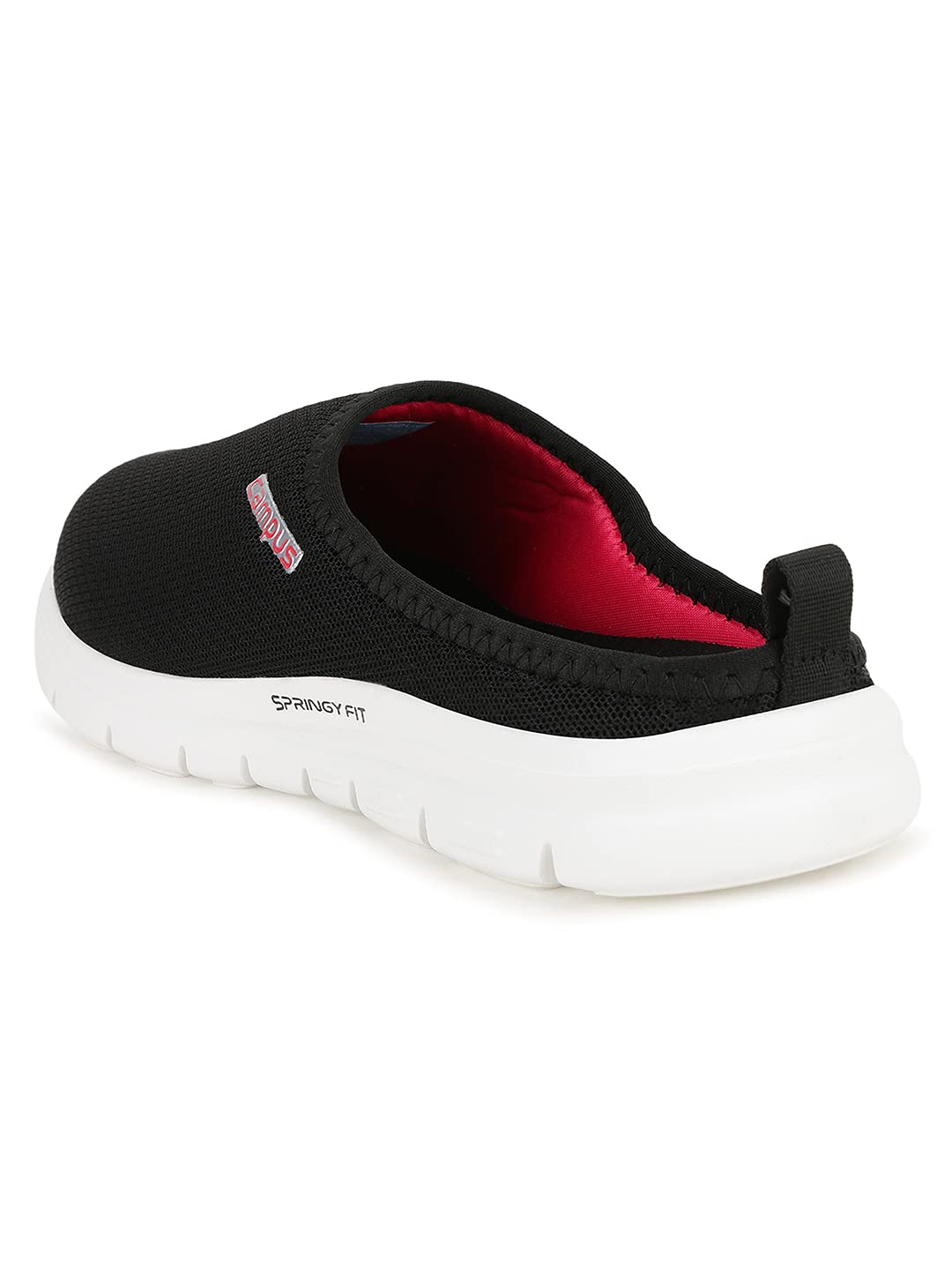 Campus Kim Women's Walking Shoes - Black/Rani - Image 3