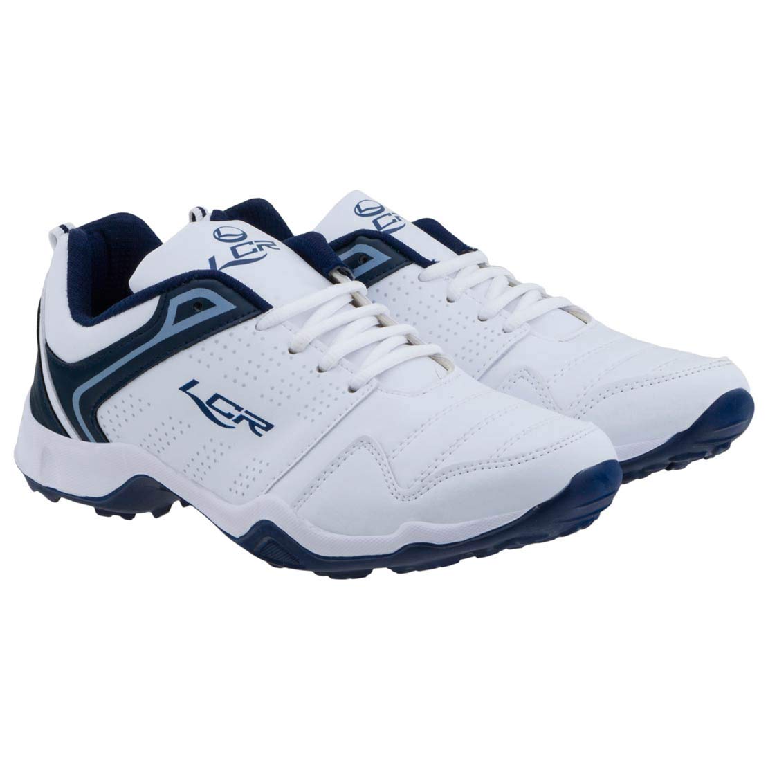 Lancer Men's INDUS-251 Running Shoes - White Navy - Image 3