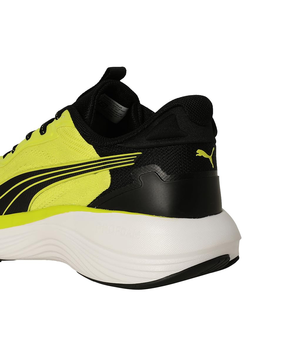 Puma Men Galaxis Pro Running Shoe - Lime Sheen - Image 4