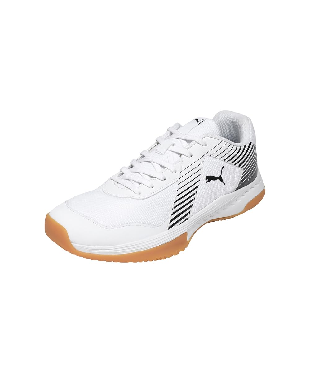 Puma Badminton Smash Sprint White-Black Indoor Shoe