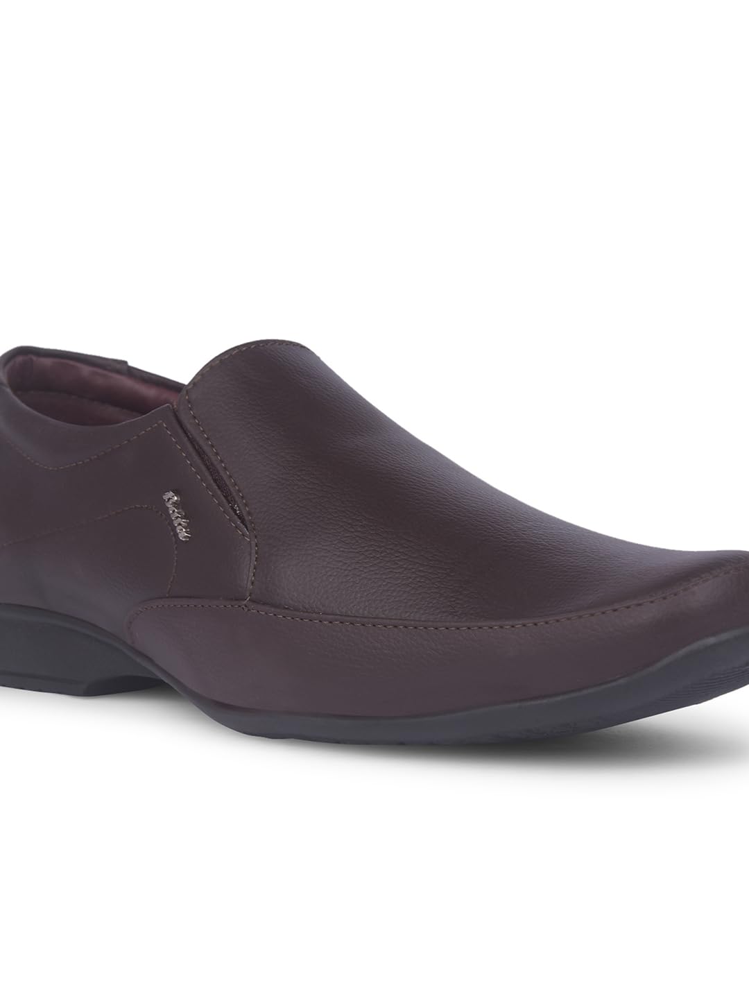 Bata Men's Brown Slip-On Formal Shoes - Image 5