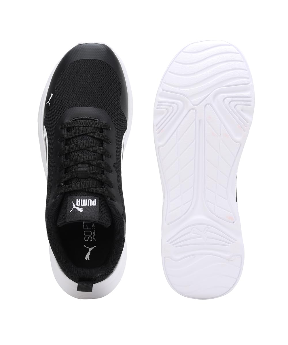 Puma Mens Alfarun Pro Sneaker - Black White - Image 5