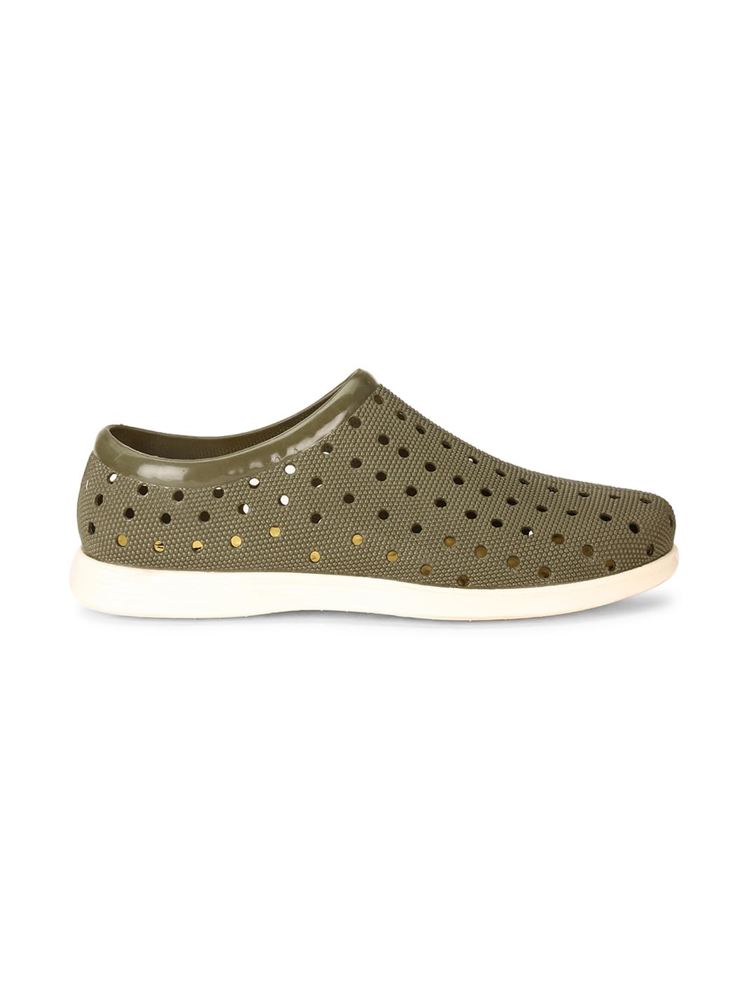 Bata Men's Green Slip-on Walking Shoes - Image 4
