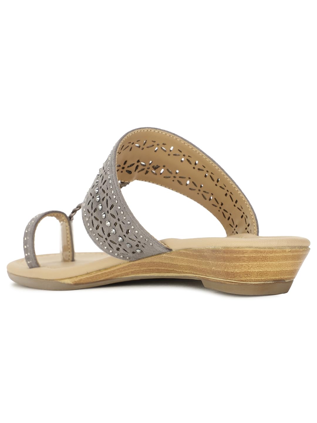 Bata Debra Women's Casual Slippers - Grey - Image 3