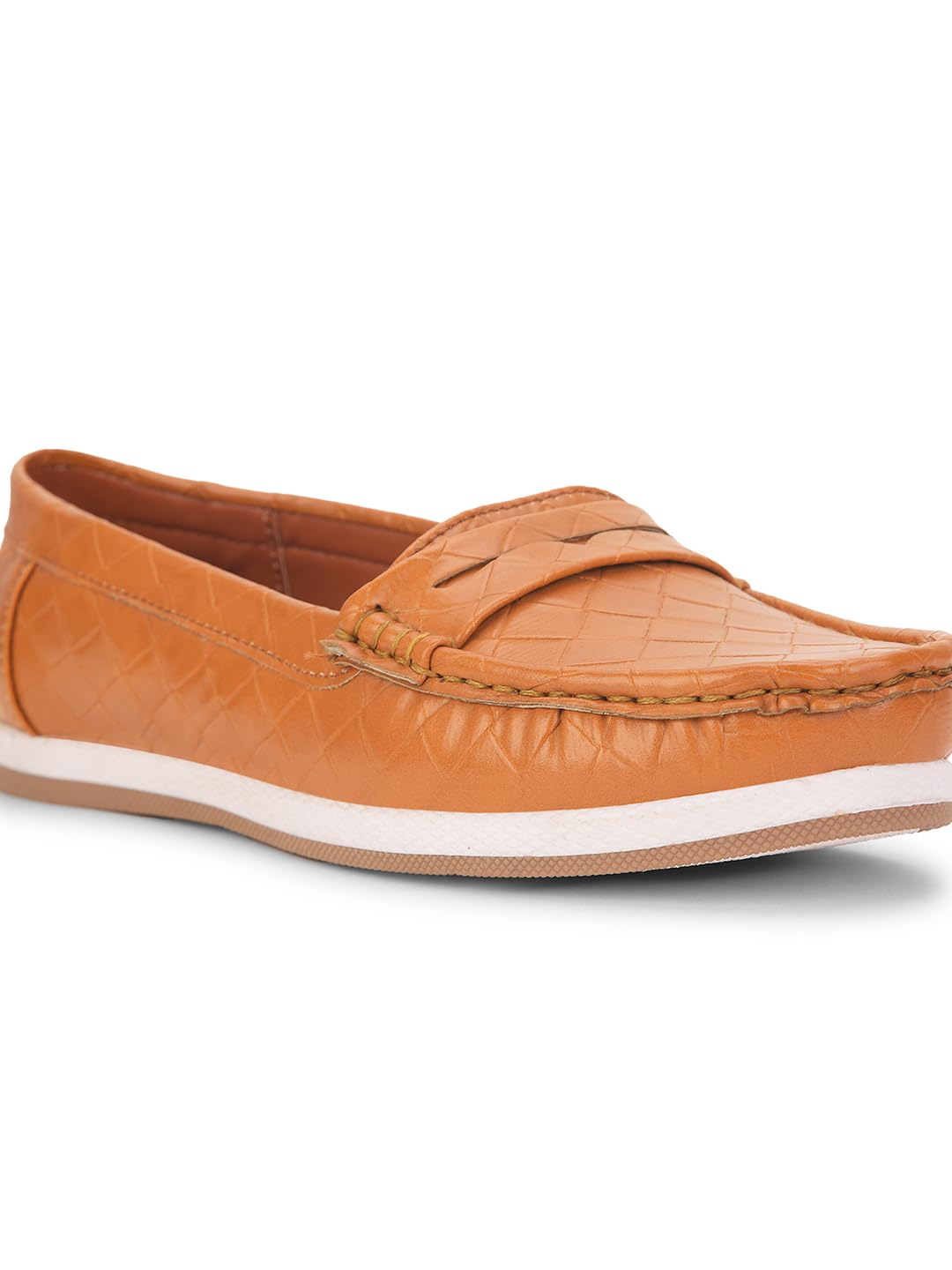 Bata Women's Tan Slip-on Loafer - Image 5