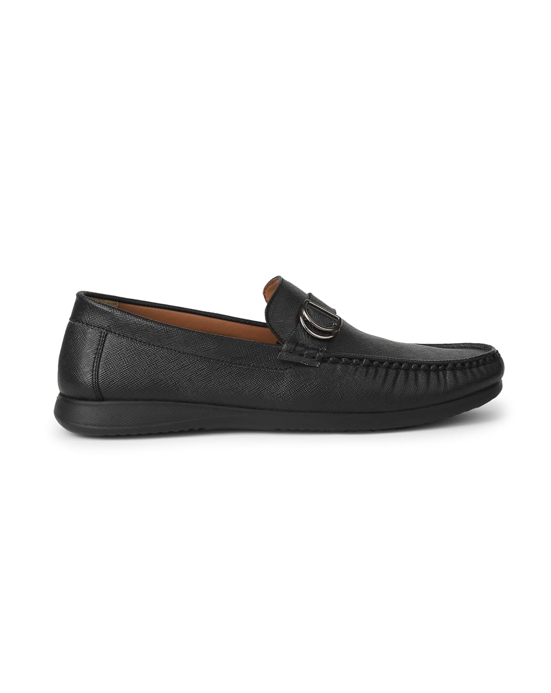 Bata Men's Formal Slipon Shoes - Black - Image 4
