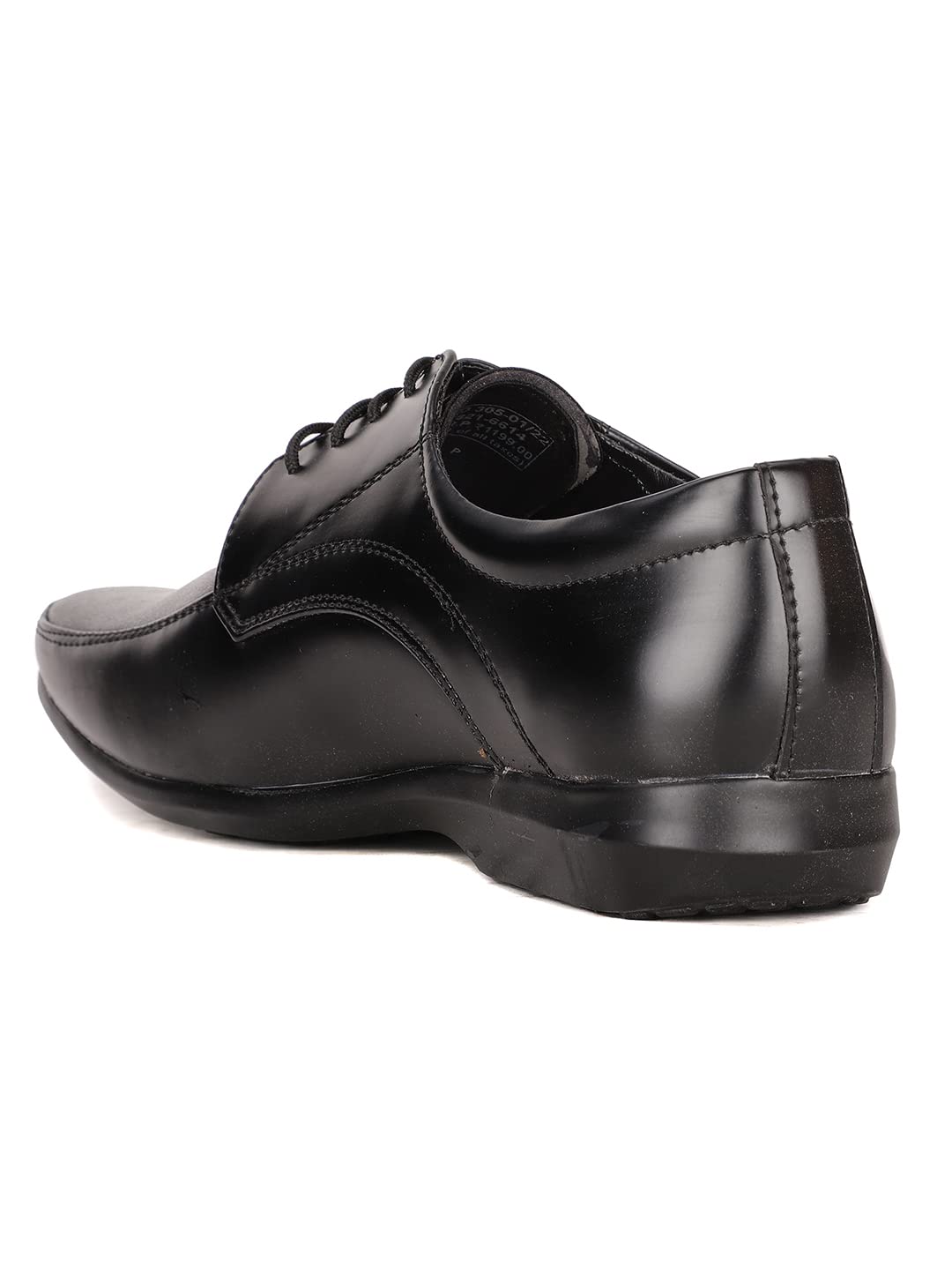 Bata Men's Lace-up Formal Shoes - Black - Image 3