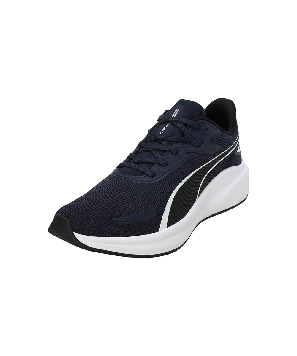 Puma Skyrocket Lite Navy Black White Running Shoe for Men