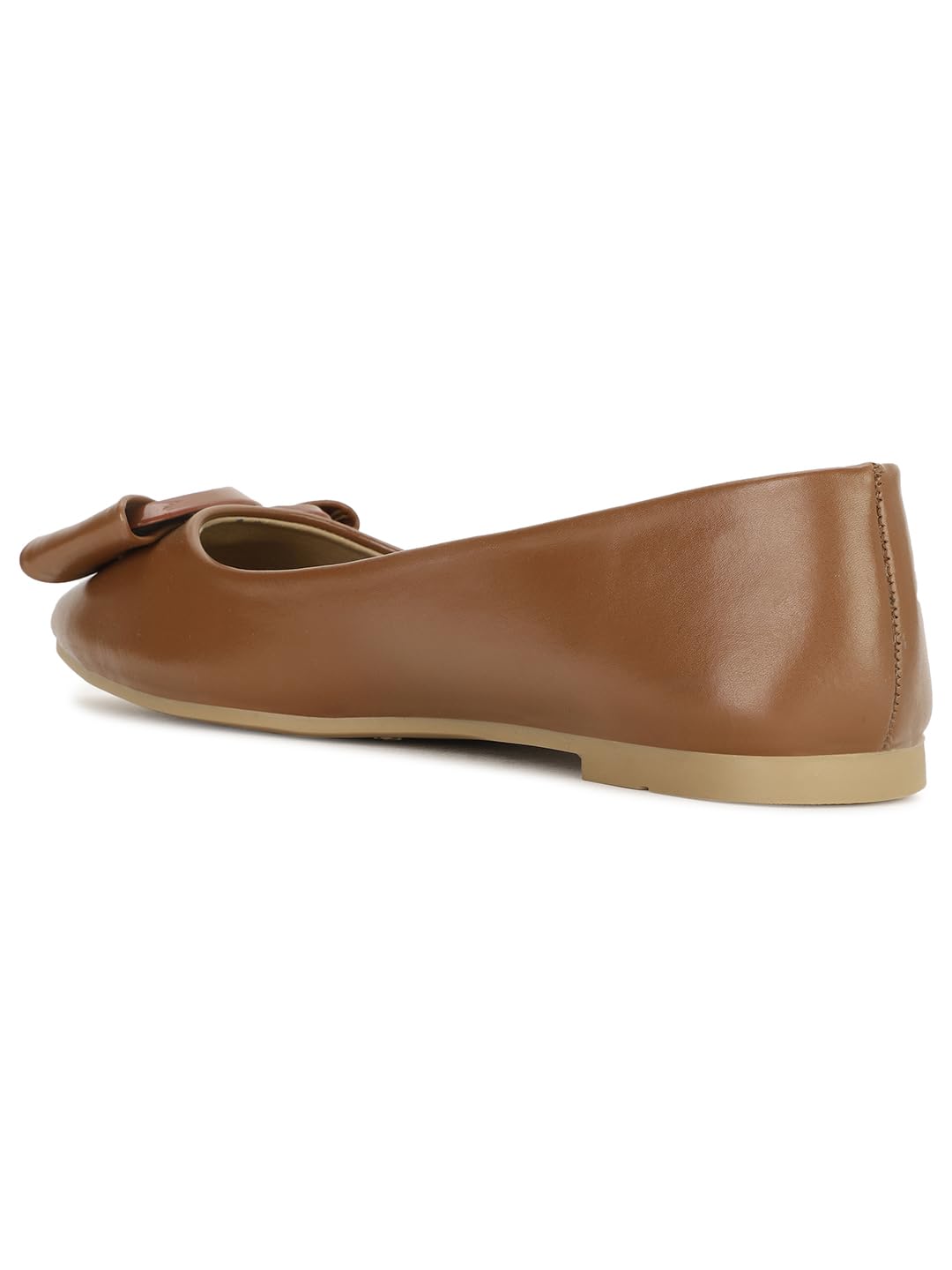 Bata Women's Slip-on Ballet Flat - Brown - Image 3