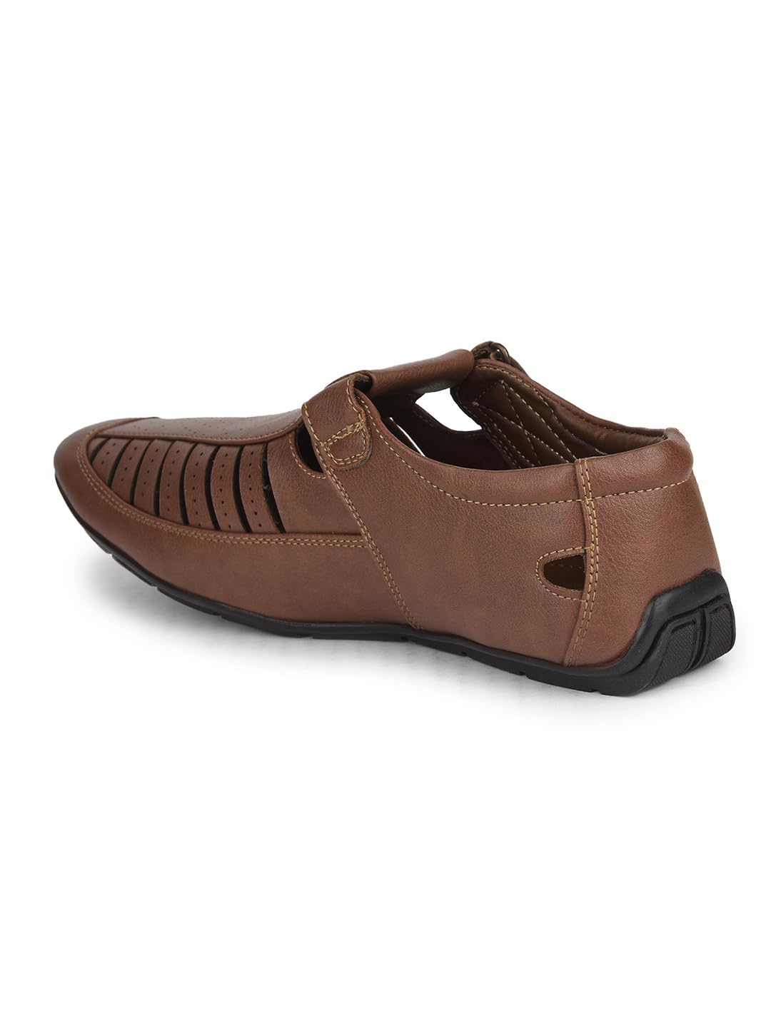 Bata Men's Slip-on Fisherman Sandal - Tan - Image 3