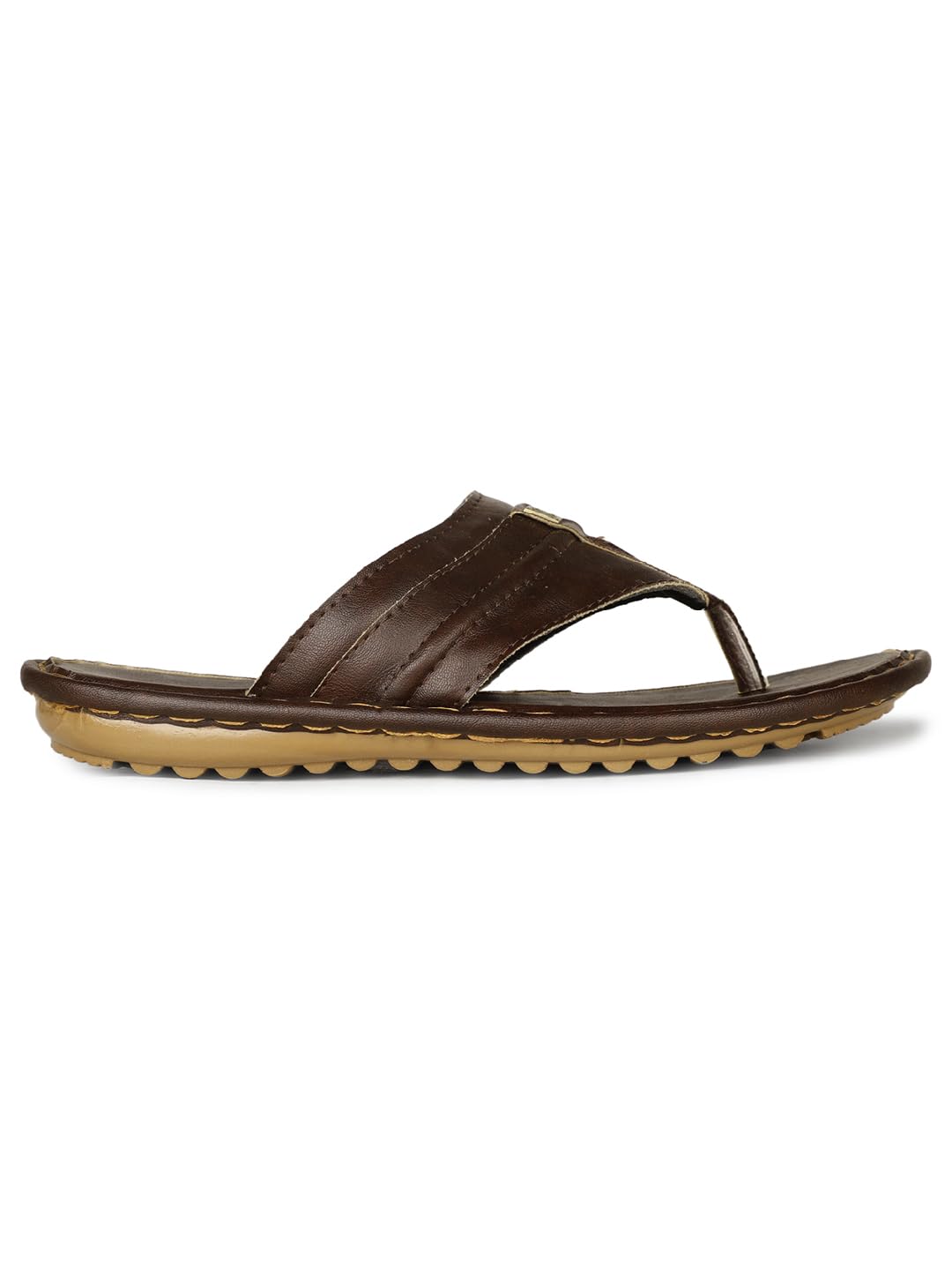 Bata Men's Slip-on Sandal - Brown - Image 2