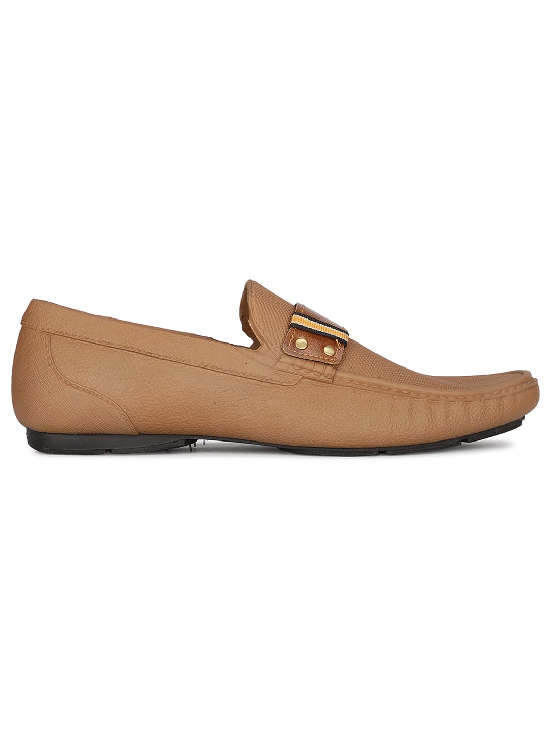 Bata Men's Tan Slip-on Loafer - Image 3