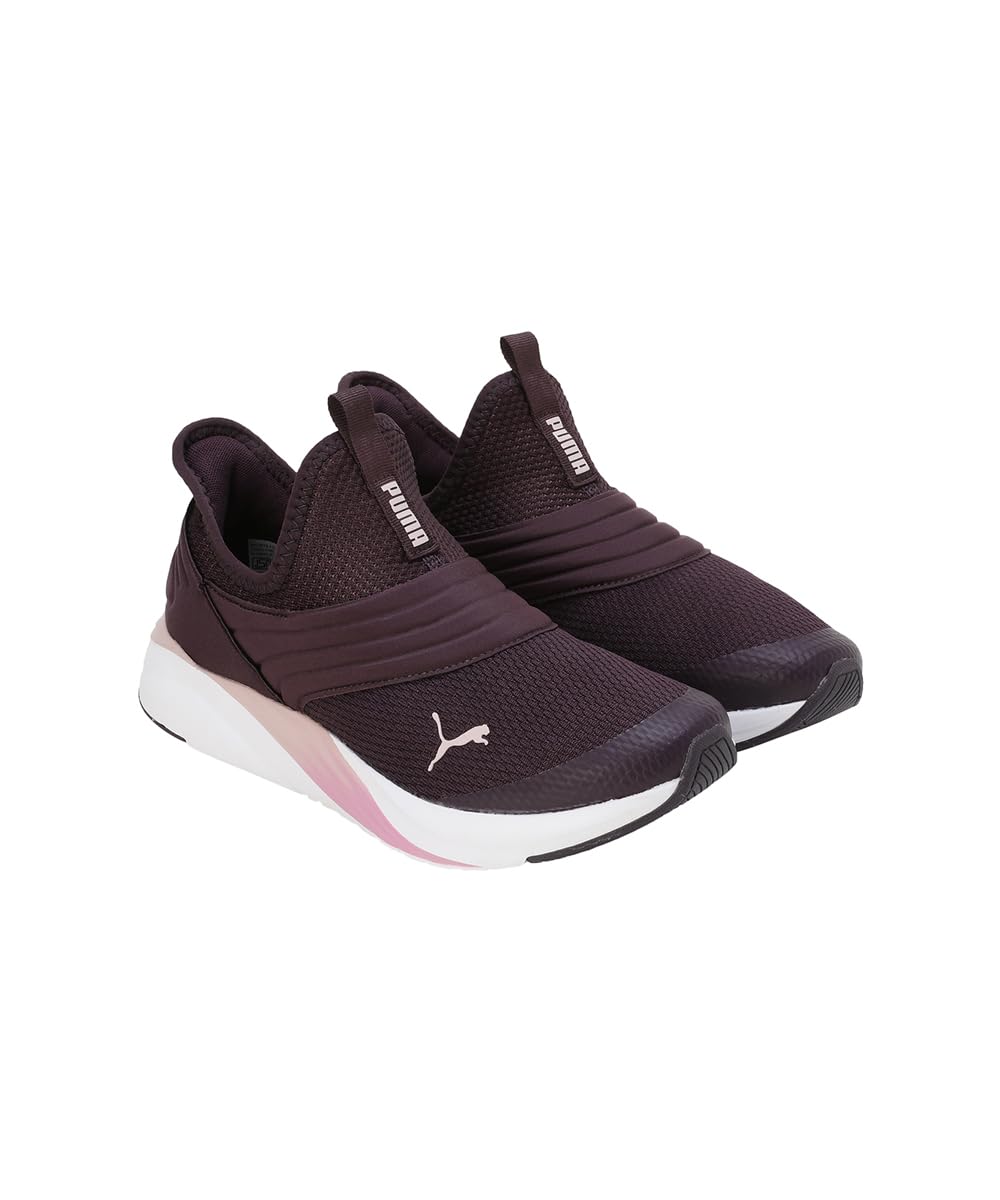 Puma Softride Sophia Slip-On Running Shoe for Women - Midnight Plum - Image 5