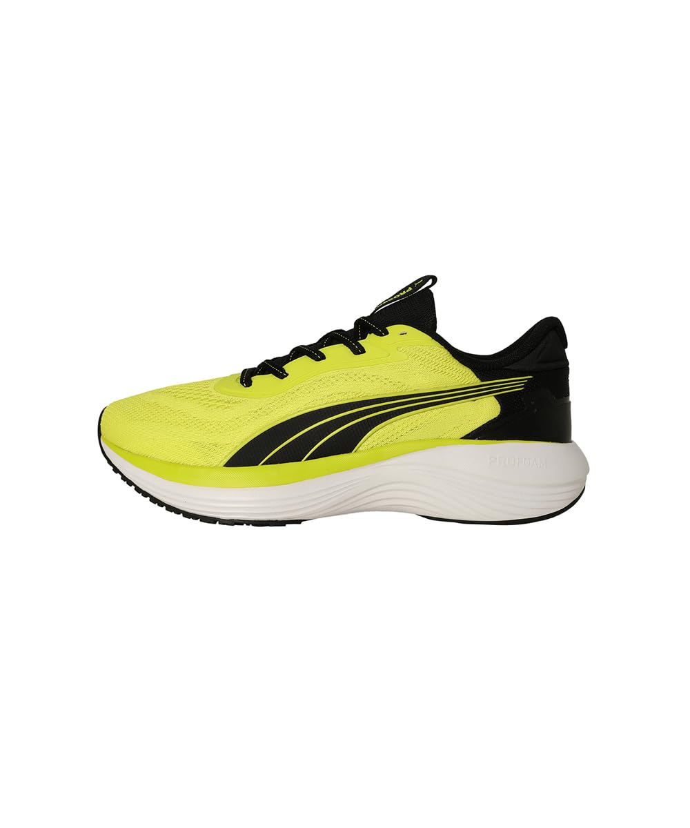 Puma Men Galaxis Pro Running Shoe - Lime Sheen - Image 2