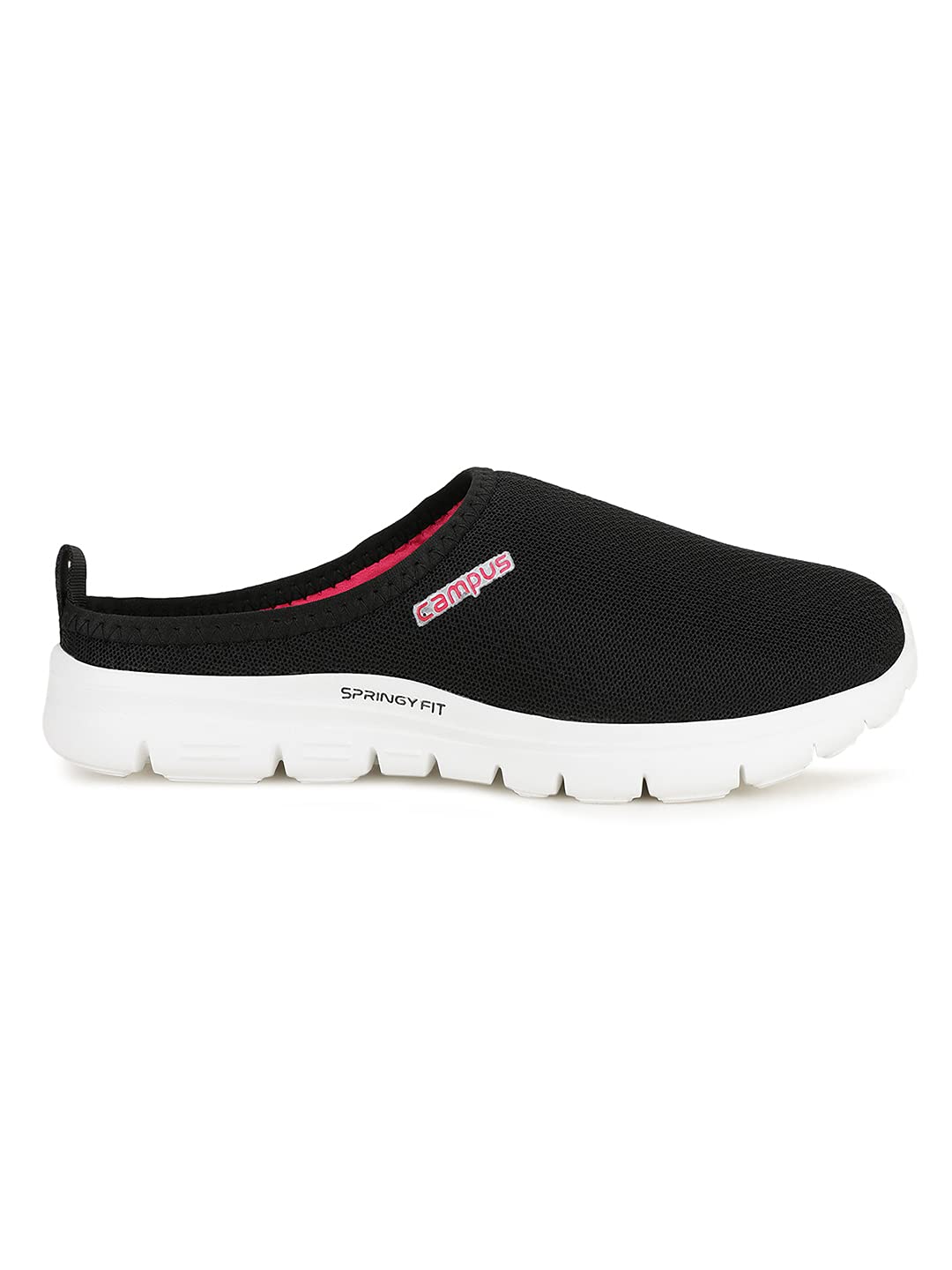 Campus Kim Women's Walking Shoes - Black/Rani - Image 2