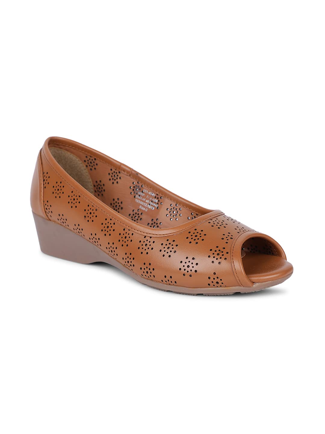 Bata Women's Wedge Heel Mules - Brown