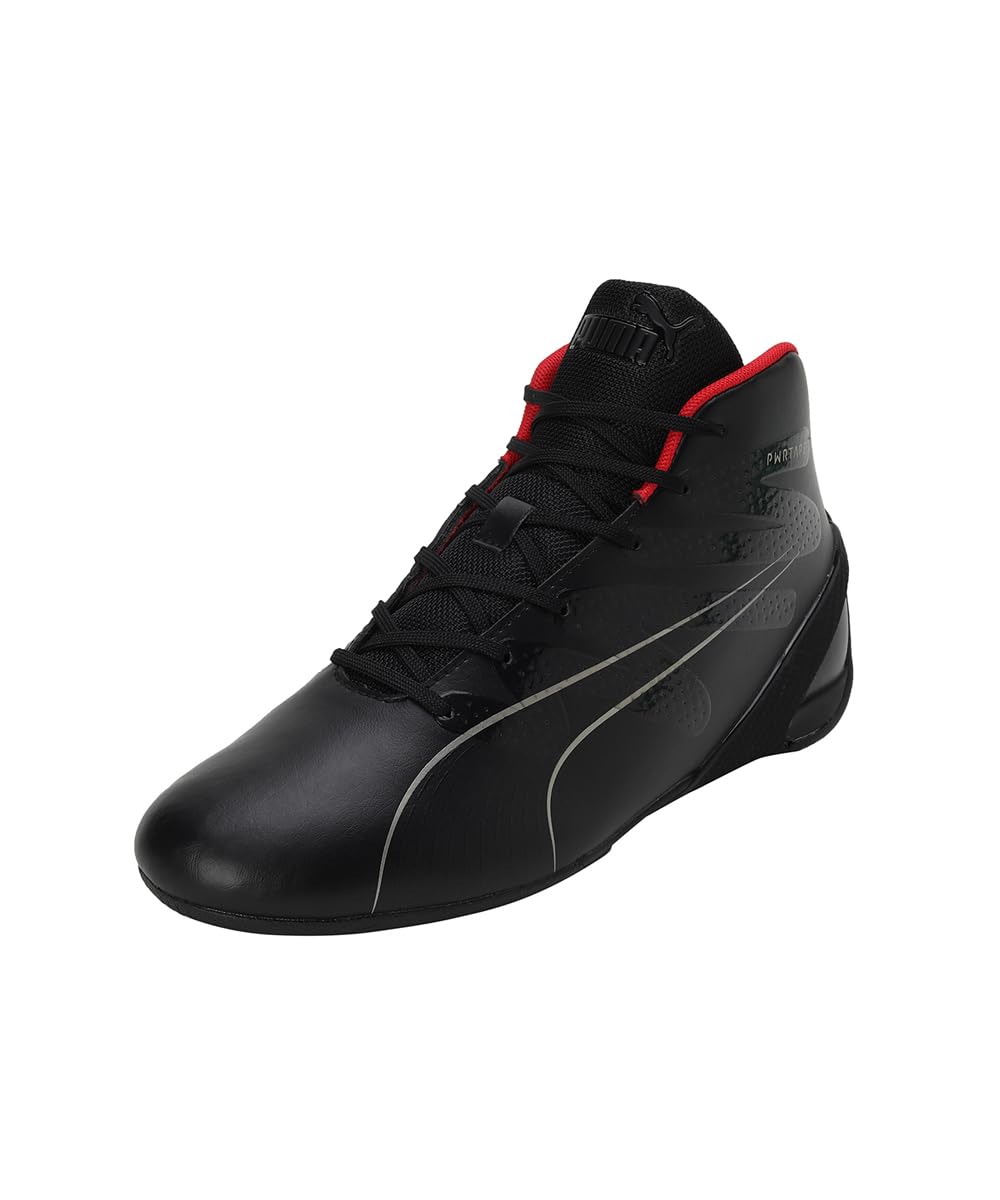 Puma Ferrari Carbon Cat Mid Sneaker - Black