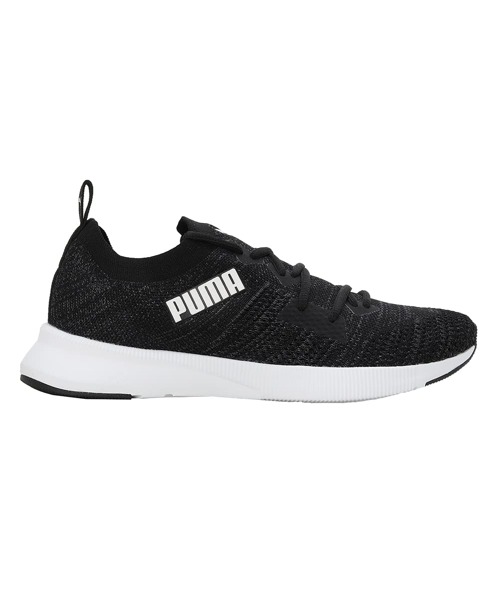 Puma Flyer Runner Engineered Knit Sneaker - Black - Image 3